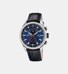 Montre Timeless chronograph Bleu, Noir F20695/5 Festina