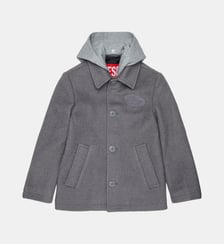 Manteau avec logo Diesel Kids
