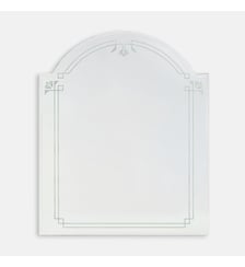 Miroir mural, gravé et biseauté, L75 x H90 cm La Redoute Interieurs