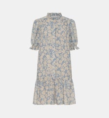 Robe courte à fleurs et volants - ROMIE Gerard Darel