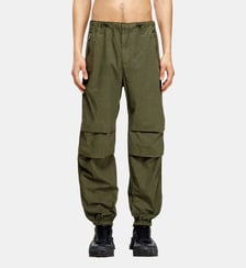 Pantalon cargo en coton avec bandes latérales Diesel