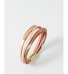 bracelet cuirs Malicieux Let It Be Flowers for Zoe