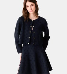 Cardigan en jacquard avec sequins Maje