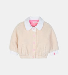 Blouson en polaire duveteuse Billieblush