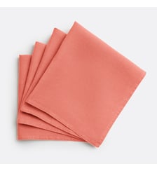 Lot de 4 serviettes de table lin lavé Victorine La Redoute Interieurs