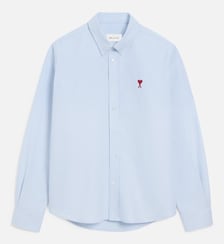 Chemise Col Boutonné Ami de Coeur unisexe AMI Paris