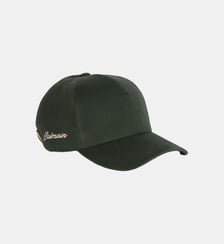 Casquette Balmain en coton lavé Balmain