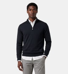 Pull Marvine essentiel col zippé Serge Blanco