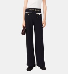 Pantalon tweed lurex Maje