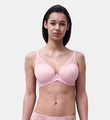 Soutien-gorge coques plongeant maille douce Chantelle