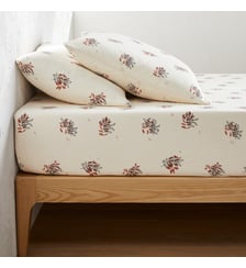 Drap housse gaze de coton bonnet 30 cm La Redoute Interieurs