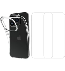 Coque iPhone 15 Pro coque + Verre trempé Essentiel B