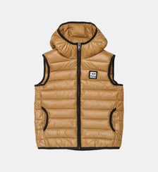 Gilet matelassé avec logo Diesel Kids