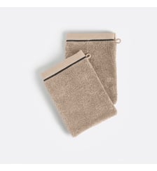 Lot 2 gants de toilette en coton peigné 700 gr/m2 La Redoute Interieurs