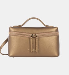 Sac à main boite Milano en cuir grainé Lancaster