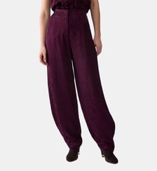 Pantalon ballon en satin jacquard Liu Jo