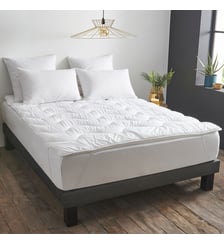 Surmatelas Gonflant Durable - Coton Bio - Théodore Wake Me Green