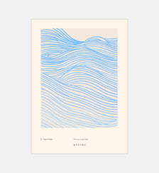 Poster   The Waves Of My Hand - By Garmi Poster & Frame