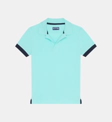 Polo en coton organique uni Vilebrequin