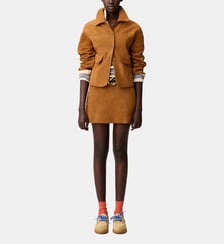Jupe mini suède Claudie Pierlot