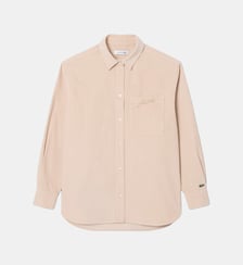 Surchemise oversize velours côtelé Lacoste