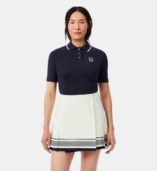 Polo Piqué bicolore avec badge slim fit Lacoste