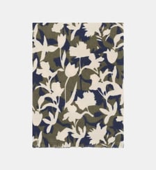 Écharpe ibrea - Motif floral Caroll