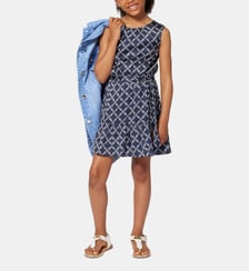 Robe sans manche en satin Michael Kors Kids