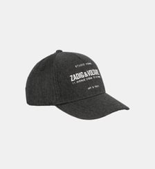 Casquette en jean avec fermeture auto-aggripante Zadig&Voltaire Kids