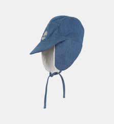 Chapeau en jean doublé de polaire Timberland
