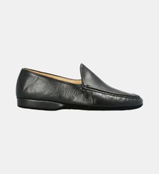 Pantoufle mule fermee - cuir lisse Manfield