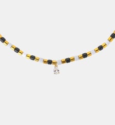 Collier avec perles et pampille en crystal SARBAKANE Hipanema