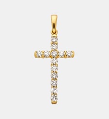 Croix Pavée Or Jaune & Diamant Arthus Bertrand