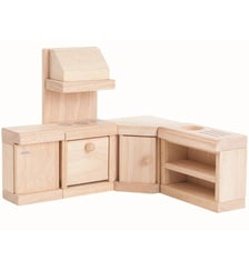 Cuisine en bois naturel PlanToys