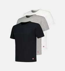 Lot de 3 T-shirts manches courtes en coton Le Slip Francais