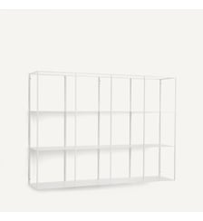 Bibliothèque murale en métal acier, hauteur 100,6 cm AM.PM