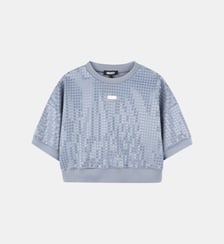 Sweat-shirt à manches courtes DKNY