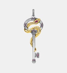 Pendentif clé avec serpent or Thomas Sabo