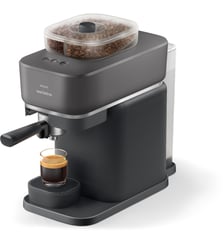 Machine à expresso Baristina BAR320/60 cafetière à grain bac double compartiment Noire Philips