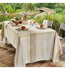 Nappe pur coton Mille dentelles Garnier Thiebaut