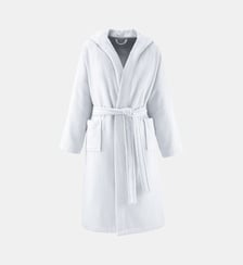 Peignoir court en coton Desforges