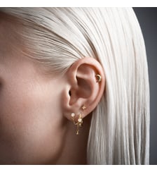 Puce Belle Étoile Pierre de Lune Nebuleuse Bijoux