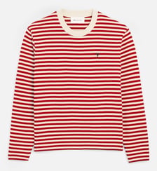 T-shirt marinière unisexe en coton Ami de Coeur AMI Paris