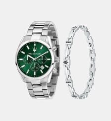 Montre Attrazione Vert R8853151017 Maserati