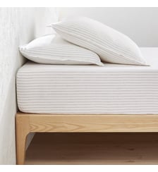 Drap housse lin lavé bonnet 35 cm La Redoute Interieurs