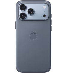 Coque iPhone 18 Pro Max TechWoven Bleu Chambra Apple