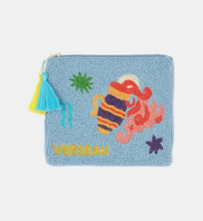 Sac pochette avec perles ASTROLOVA VERSEAU Wild