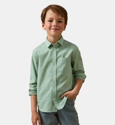 Chemise à petits carreaux Cyrillus