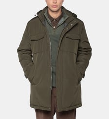 Parka droite Laurent Serge Blanco
