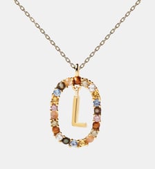 Collier  New letters Doré CO01-271-U Pd Paola